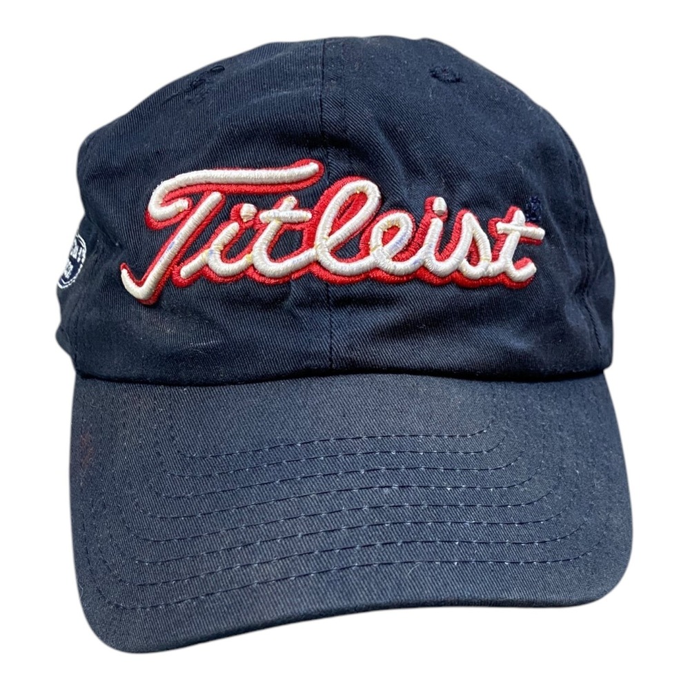 Titleist Hat Cap Strap Back Blue Country Club Of Lexington FootJoy Embroidered